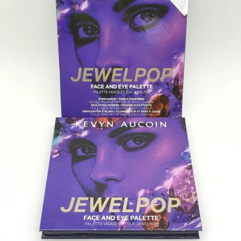 NIB Kevin Aucoin Jewelpop face and eye palette